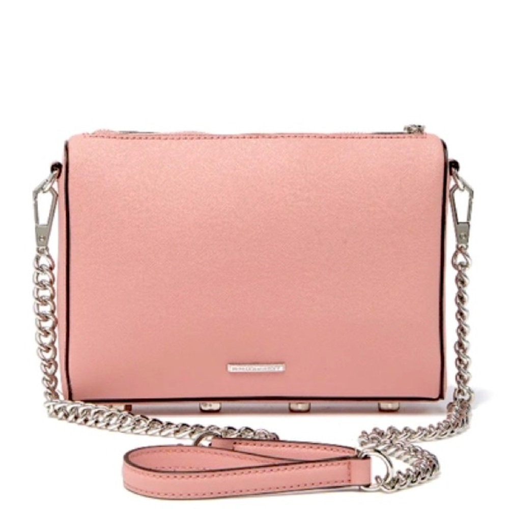 REBECCA MINKOFF AVERY CROSSBODY HANDBAG GENUINE LEATHER DOE AUTHENTIC NEW